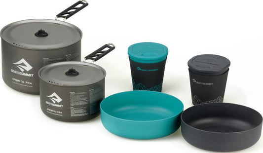 Alpha 2 Pot Cook Set 2.2 - 1.2L Pot, 2.7L Pot, 2 Bowls, 2 Cups - Not Applicable 1