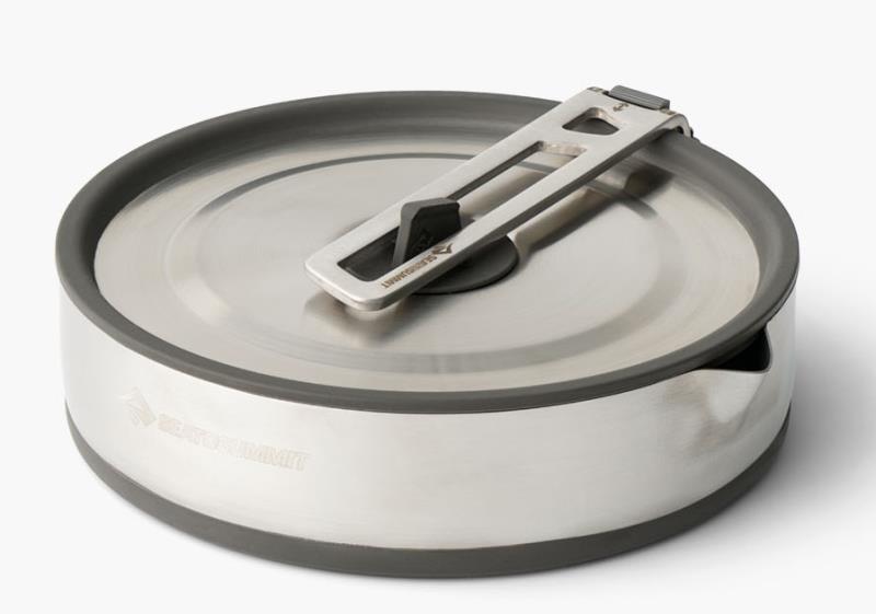 Detour SS Collapsible Pot 1.8L - Beluga Black 3