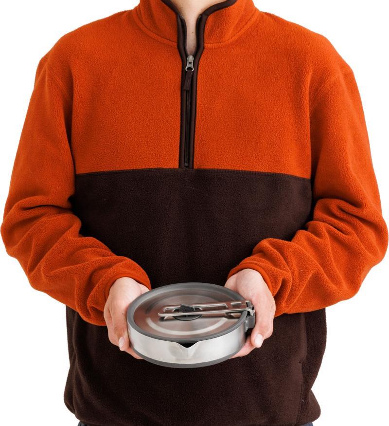 Detour SS Collapsible Pot 1.8L - Beluga Black 7
