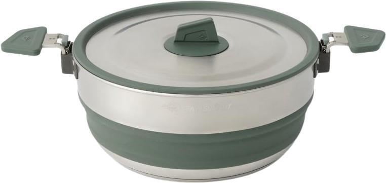 Detour SS Collapsible Pot 3L - Laurel Wreath Green 1