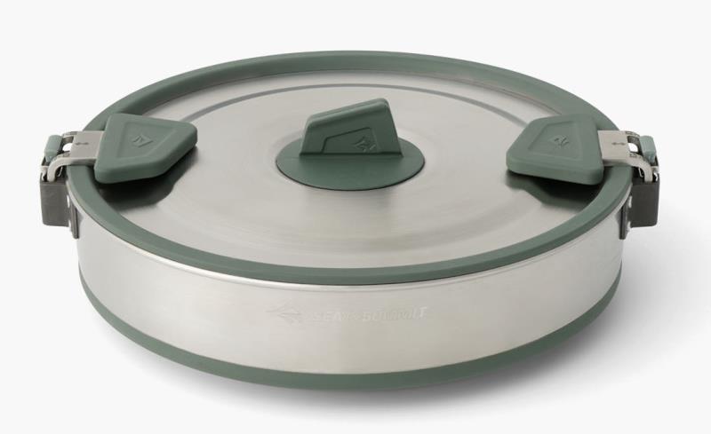 Detour SS Collapsible Pot 3L - Laurel Wreath Green 2
