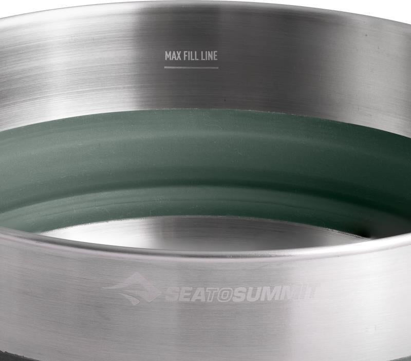 Detour SS Collapsible Pot 3L - Laurel Wreath Green 6