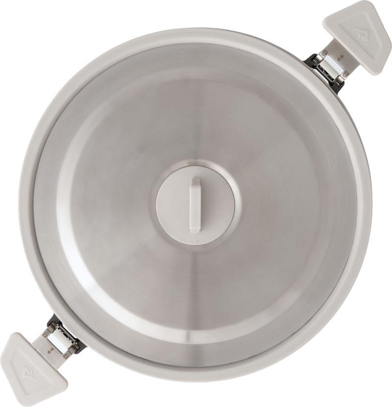 Detour SS Collapsible Pot 5L - Moonstruck Grey 3