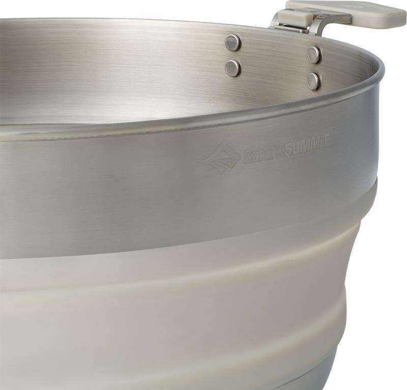 Detour SS Collapsible Pot 5L - Moonstruck Grey 5