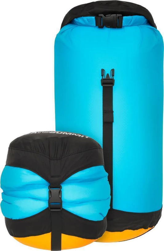EVAC Compression UL (Ultra-Light) Dry Bag 13L - Atoll Blue 1
