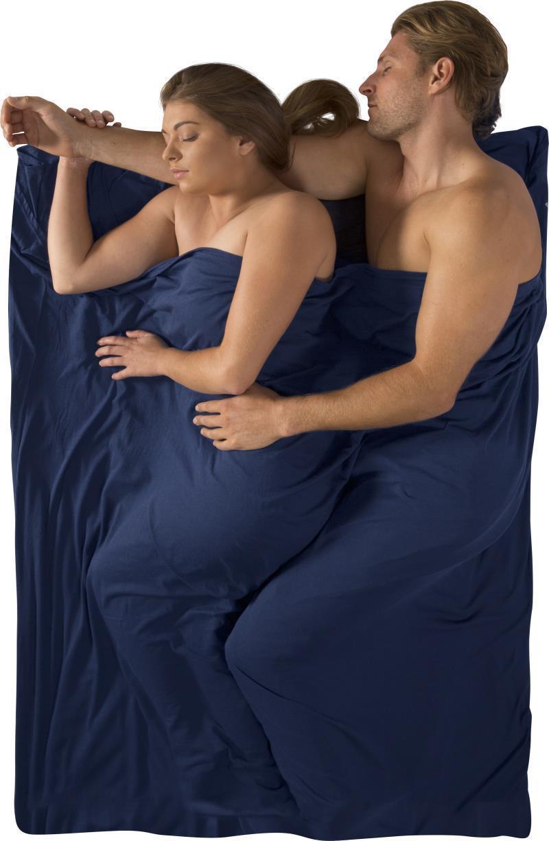 Expander Travel Liner - Double Rectangular - Navy Blue 2