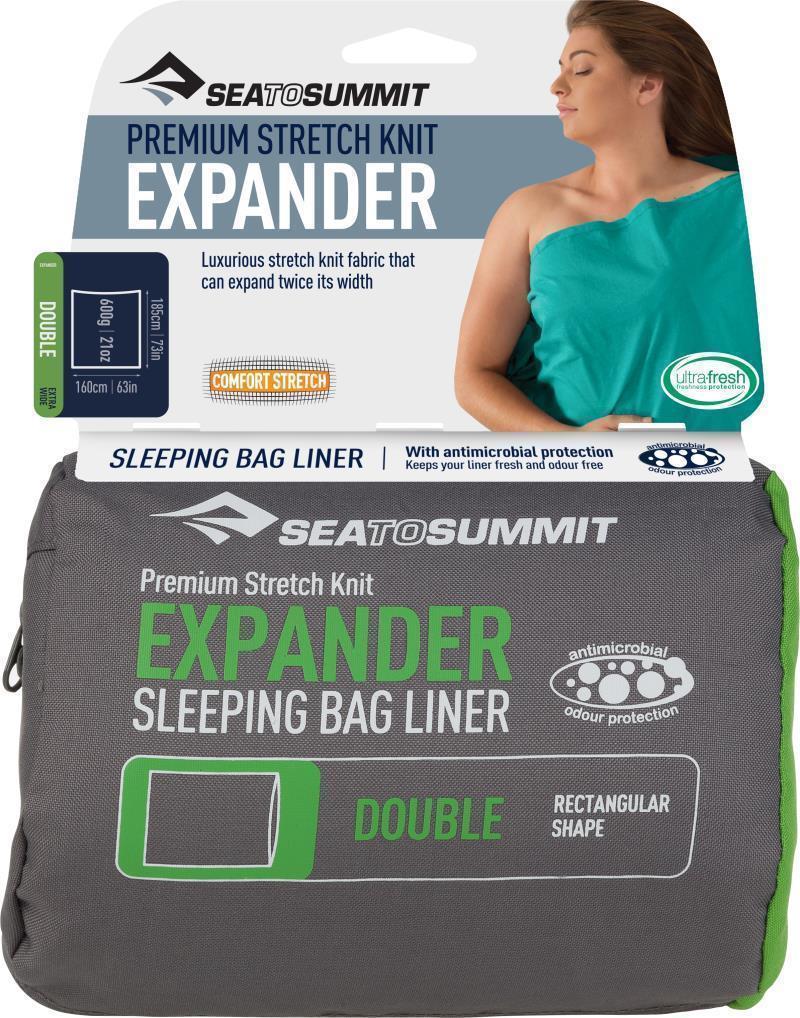 Expander Travel Liner - Double Rectangular - Navy Blue 3