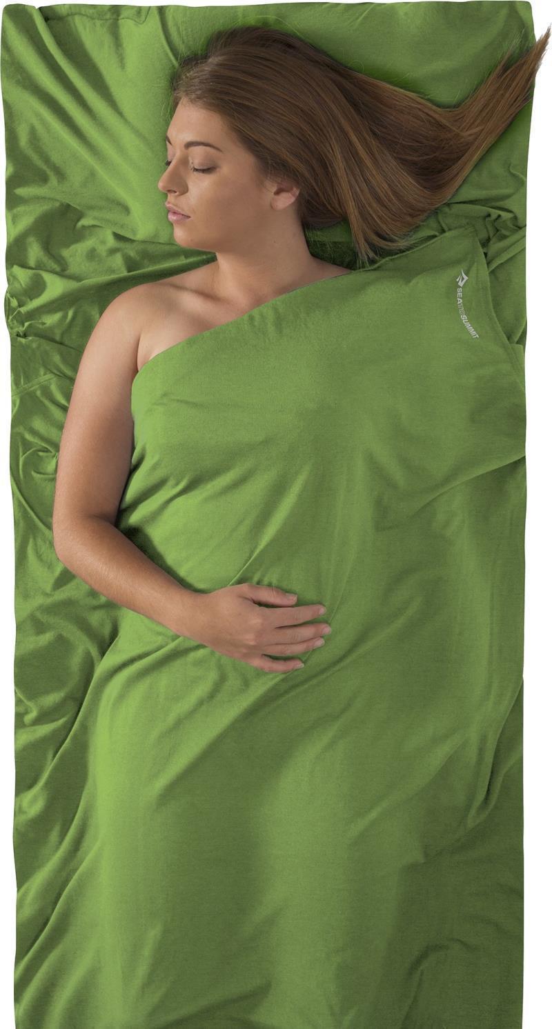 Expander Travel Liner - Traveler with Pillow Insert - Green 1