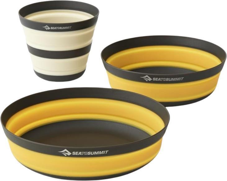 Frontier UL Collapsible Dinnerware Set - 1 Person - 3 Piece - Multi 1