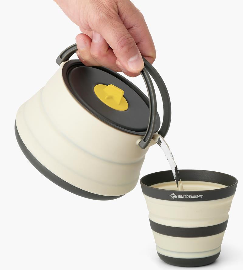 Frontier UL Collapsible Kettle 1.3L - Bone White 3