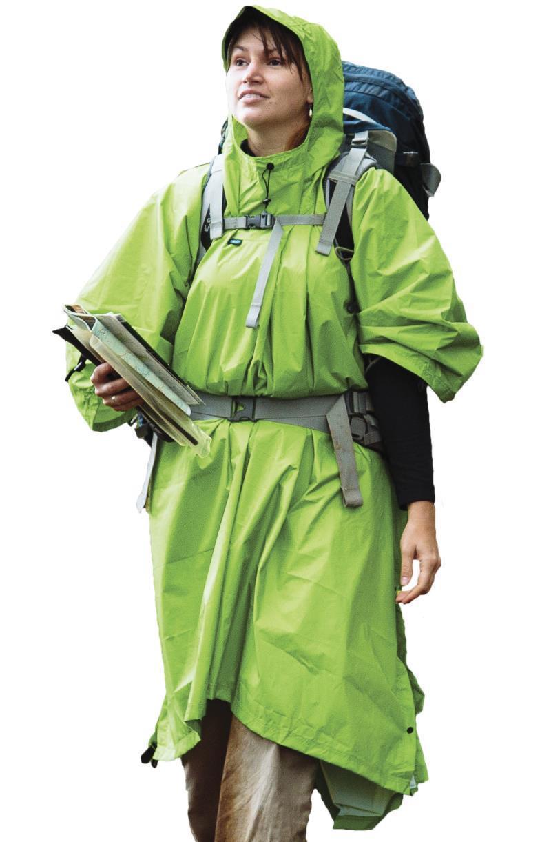 Nylon Tarp / Poncho - Forest Green 2