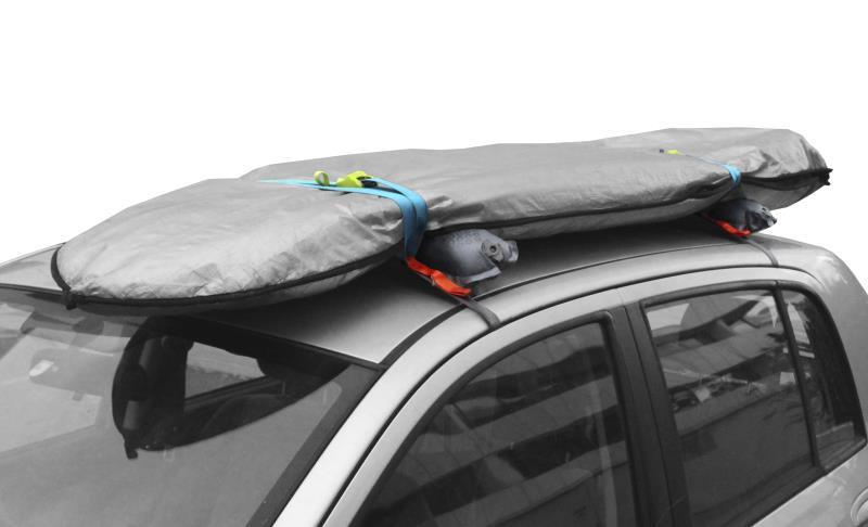 Pack Rack Inflatable Roof Rack - Grey / Orange 4