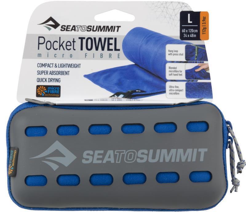 Pocket Towel - L - 24" x 48" - Cobalt Blue 2