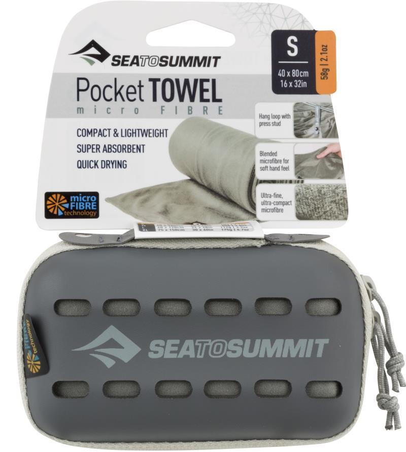 Pocket Towel - S - 16" x 32" - Grey 2