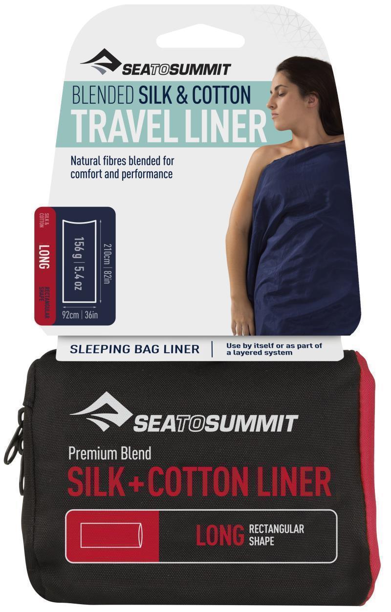 Silk/Cotton Blend Travel Liner - Long (Rectangular) - Not Applicable 2