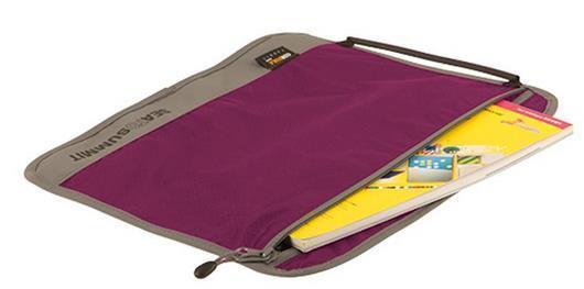 Travelling Light Document Pouch - L - Berry 1