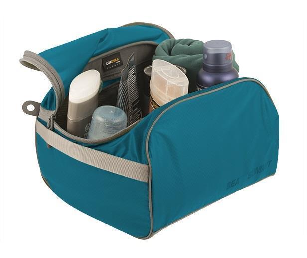 Travelling Light Toiletry Cell - L - Pacific Blue 1