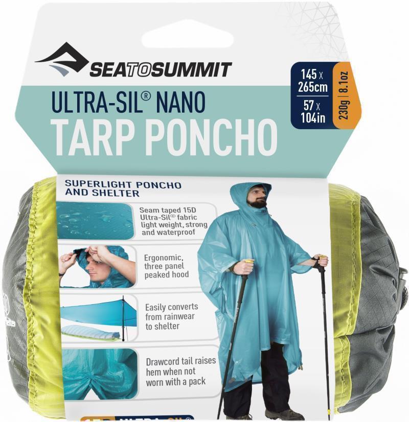 Ultra-Sil Nano Tarp / Poncho - Lime 2