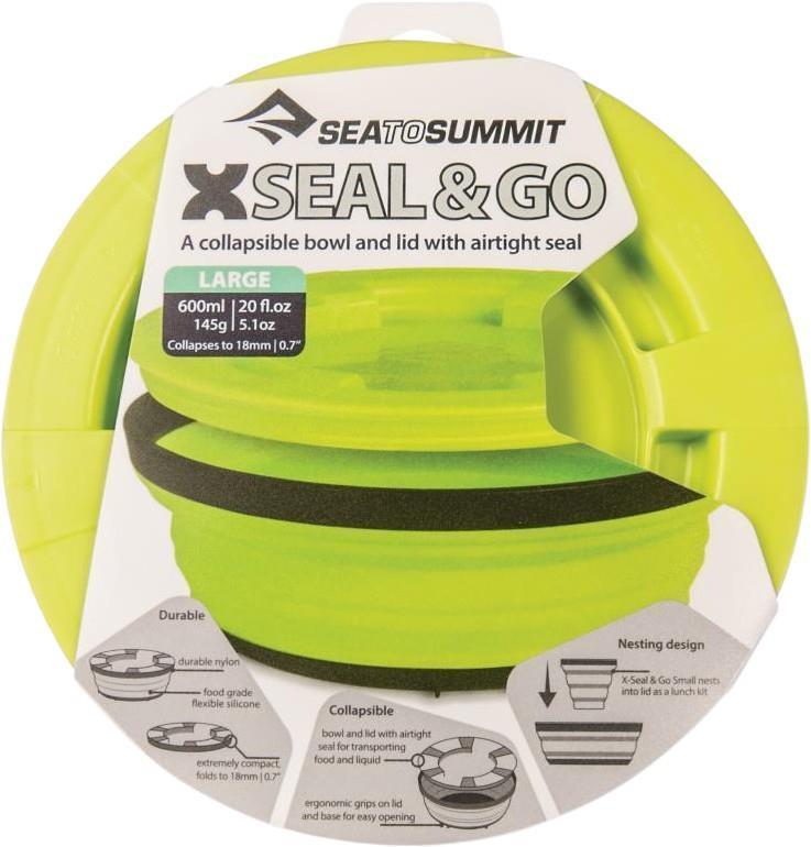 X-Seal and Go - L - 600ml / 20oz - Lime Green 4