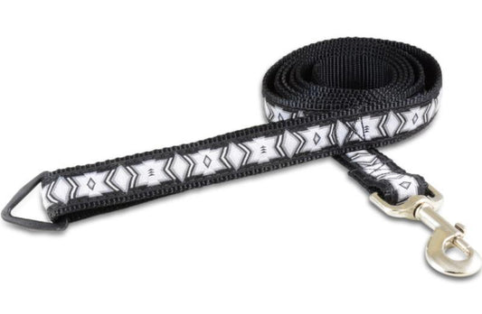 6 Foot Leash - 1" (Fits 6`) - Butterfly Grey 1