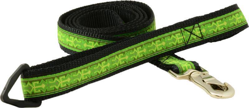 6 Foot Leash - 1" (Fits 6`) - Minnow Flex Lime 1