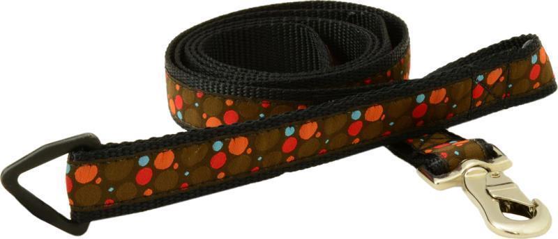 6 Foot Leash - 1" (Fits 6`) - Pebbles Brown 1