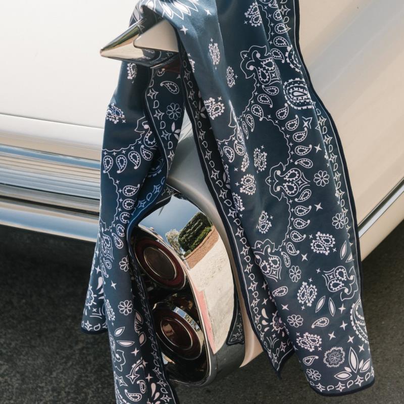 Paisley Park - Travel Towel - navy 1