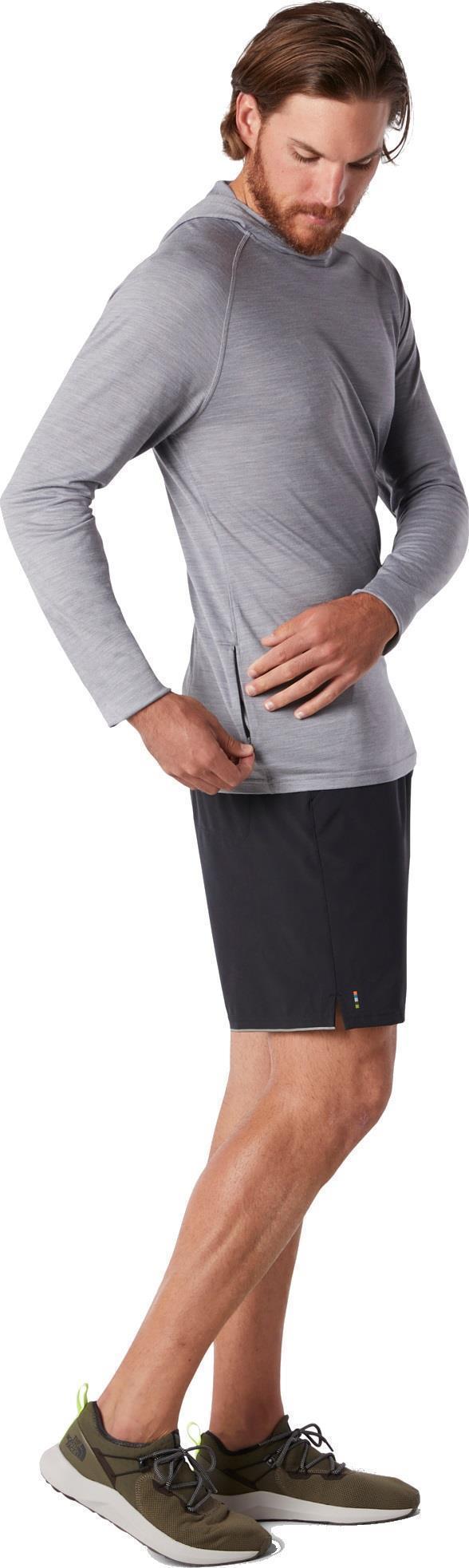 Active Hoodie - Mens - Light Gray Heather 2