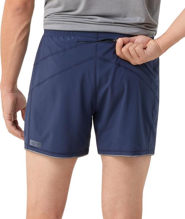 Active Lined Shorts, 5" Inseam - Mens - Deep Navy 3