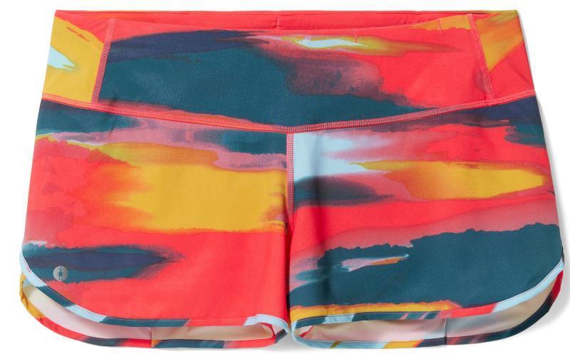 Active Lined Shorts - Womens - Carnival Horizon Print 1