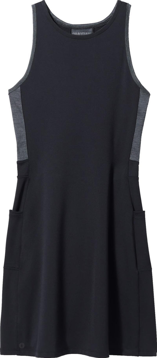Active Tank Dress - Black 1