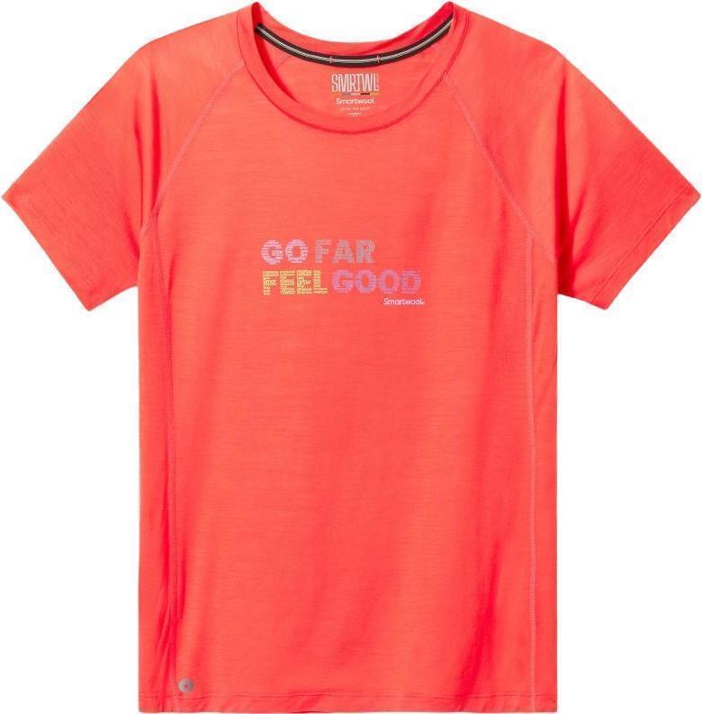 Active Ultralite Go Far, Feel Good Graphic SS Tee - Womens - Carnival 1