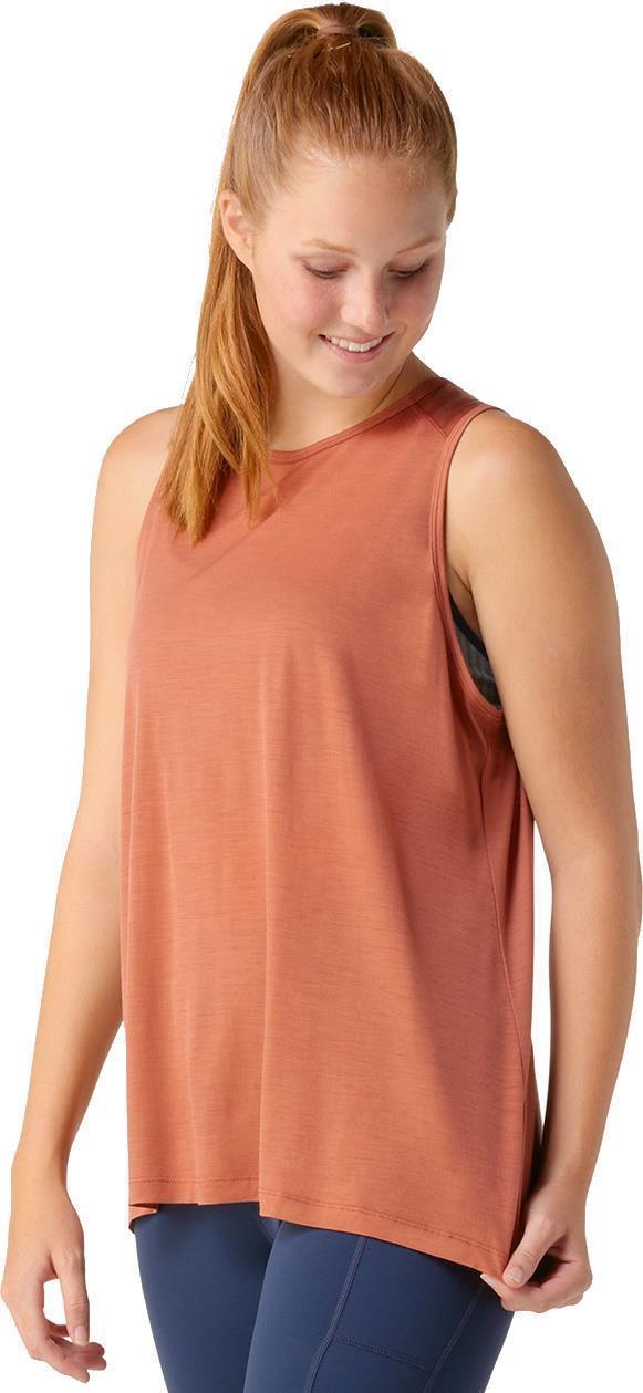 Active Ultralite High Neck Tank - Womens - Copper 2