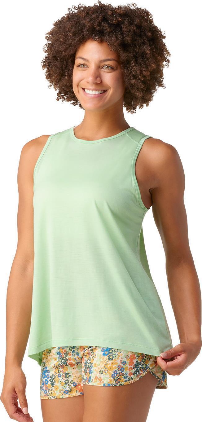 Active Ultralite High Neck Tank - Womens - Pistachio 2