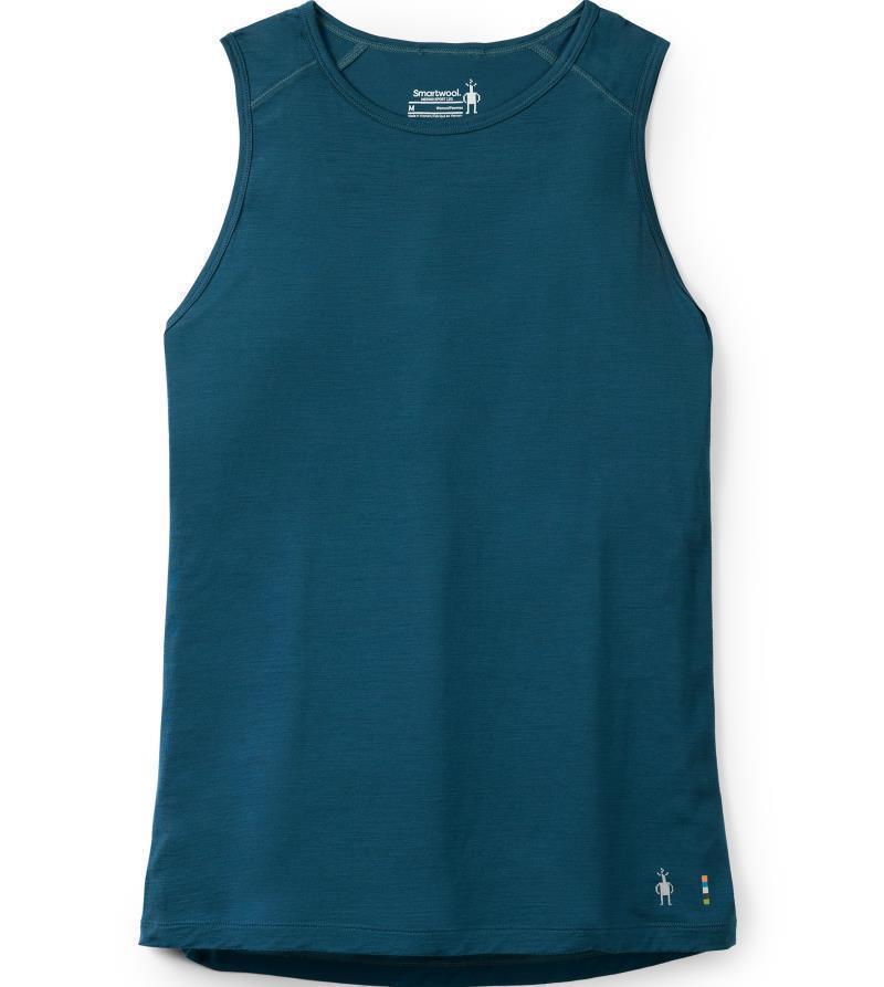 Active Ultralite High Neck Tank - Womens - Twilight Blue 1