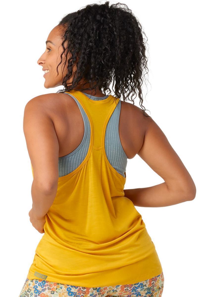 Active Ultralite Racerback Tank - Womens - Honey Gold 3