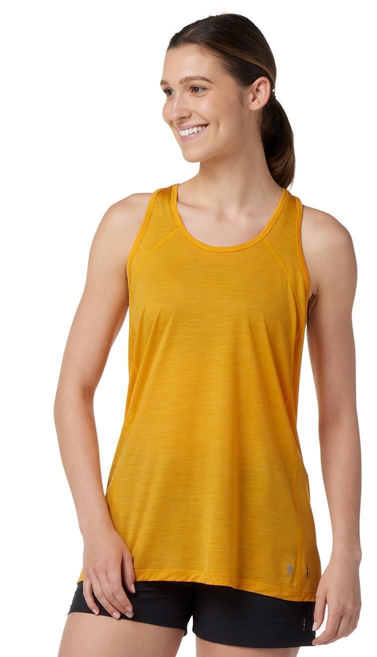 Active Ultralite Racerback Tank - Womens - Mango Sorbet Heather 2