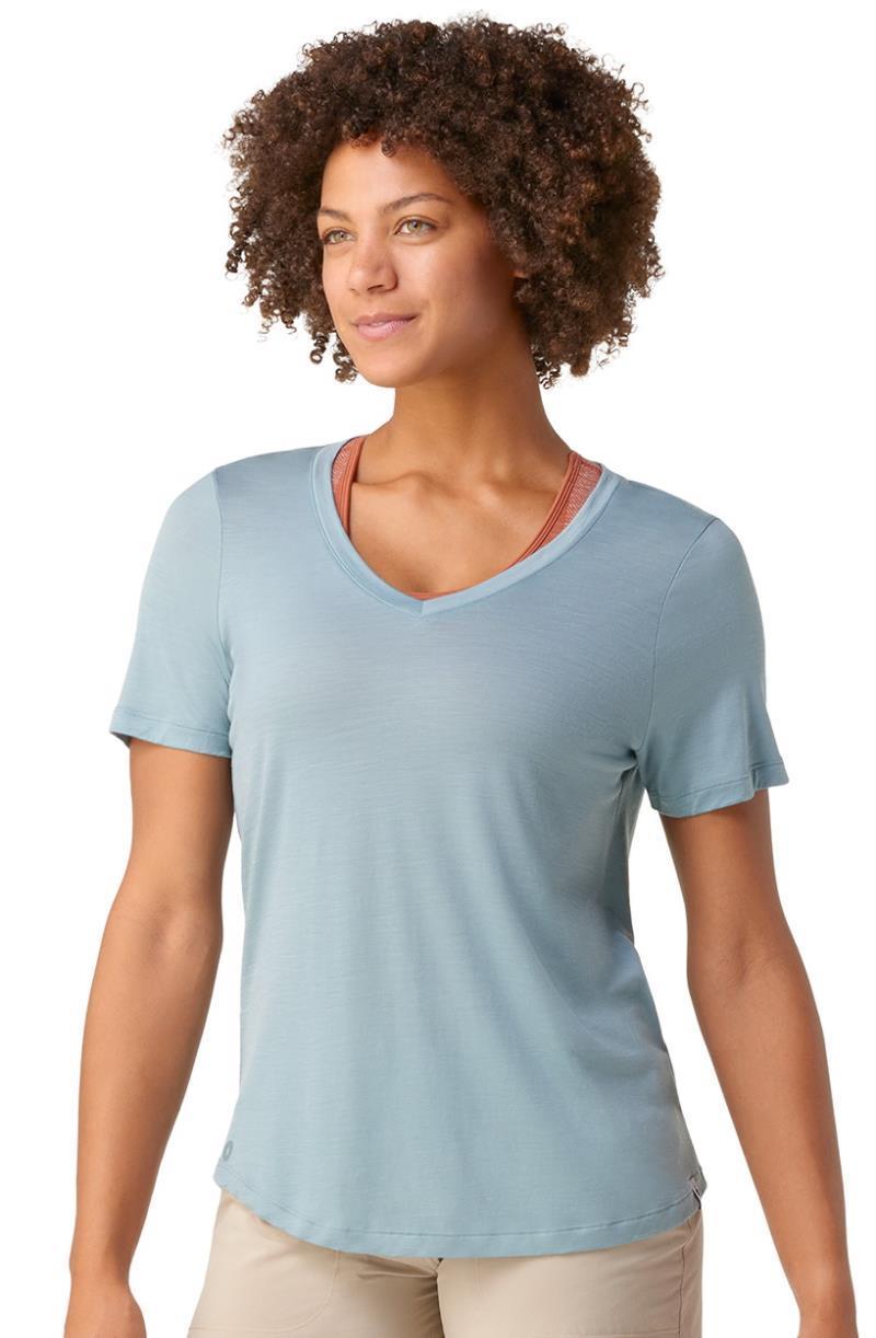 Active Ultralite V-Neck SS - Womens - Lead 2