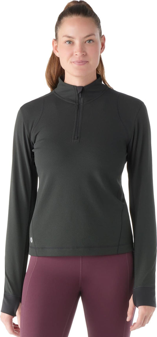 Active Uptempo 1/4 Zip - Womens - Black 1
