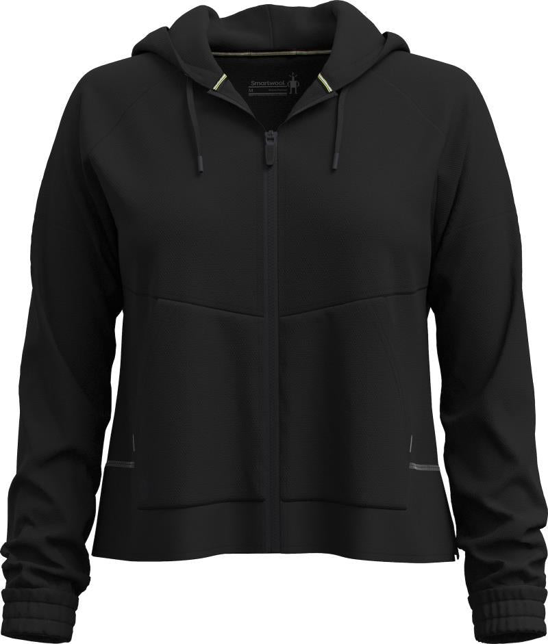 Active Uptempo Full Zip Hoodie - Womens - Black 1