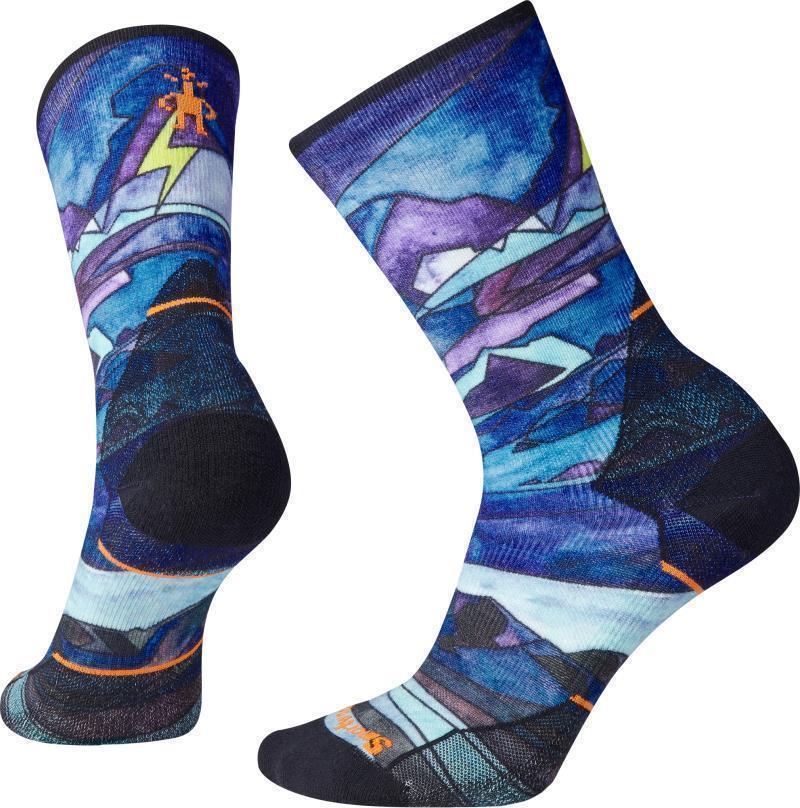 Athlete Edition Run Print Crew Socks - Womens - Multi Color 1