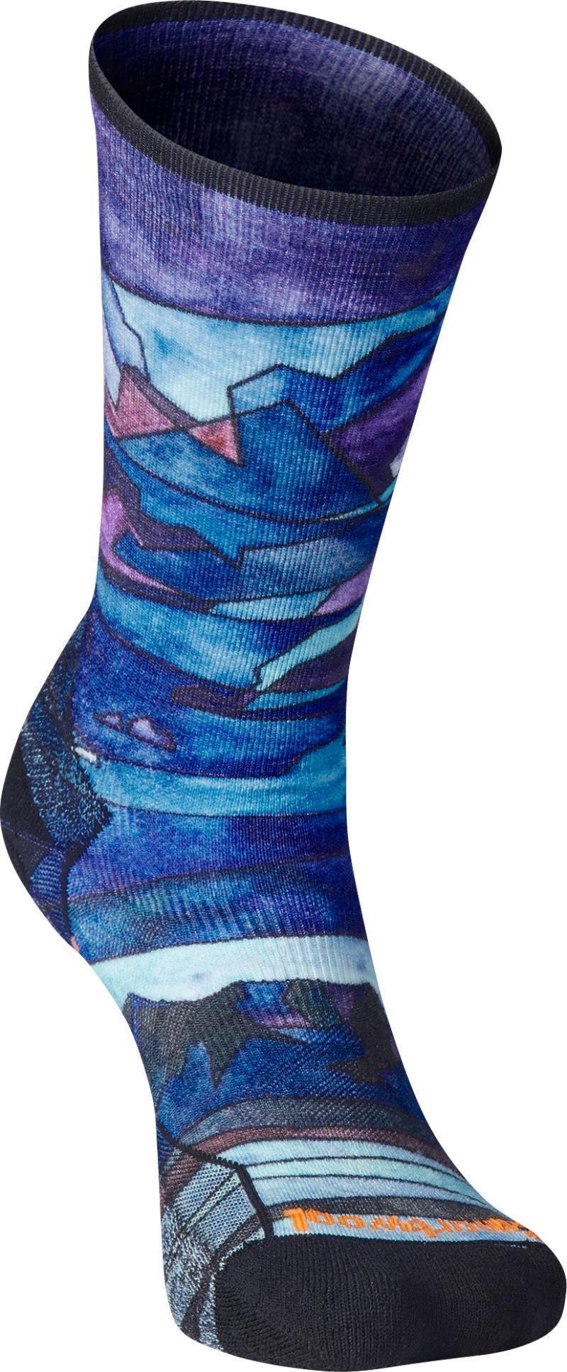 Athlete Edition Run Print Crew Socks - Womens - Multi Color 2