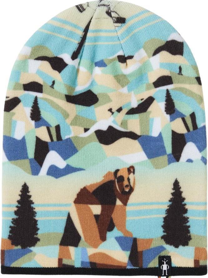Bear Country Print Beanie - Multi Color 1