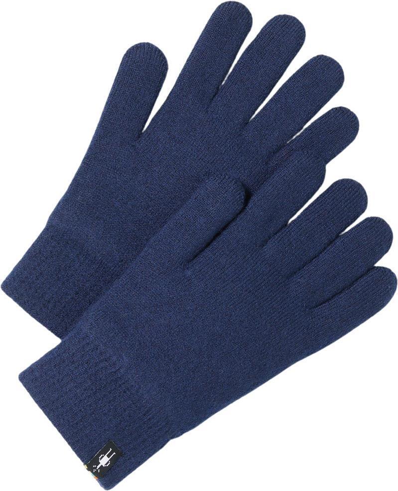 Boiled Wool Gloves - Deep Navy 1