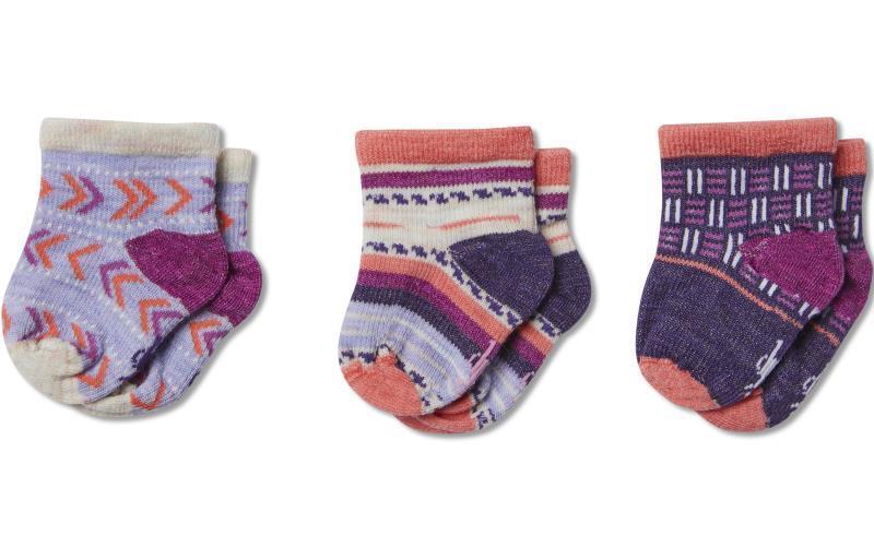 Bootie Batch Socks - Baby - Meadow Mauve 1