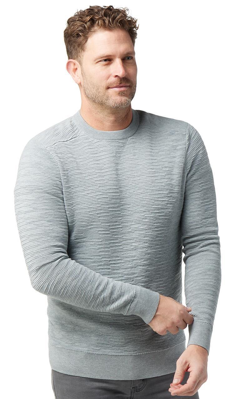 Brookline Crew Sweater - Mens - Light Gray Heather 2