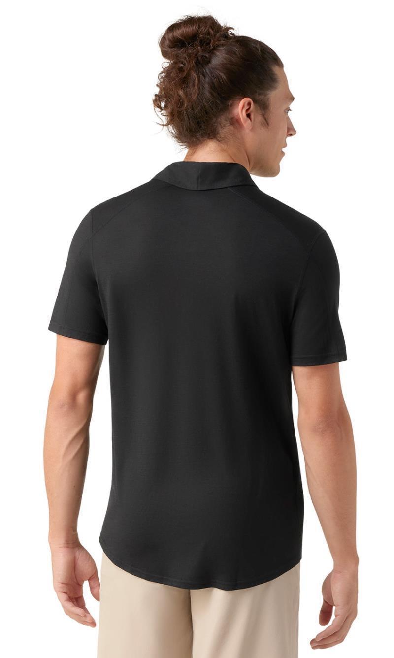 Button Down SS - Mens - Black 3