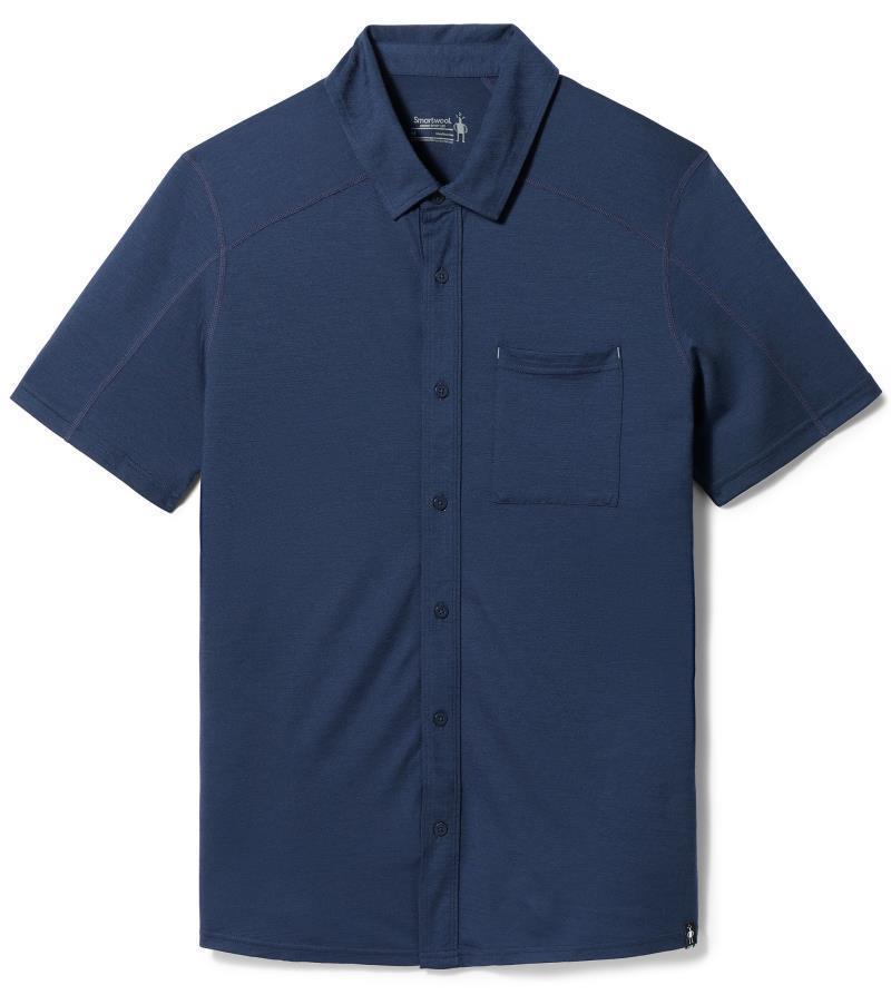 Button Down SS - Mens - Deep Navy 1