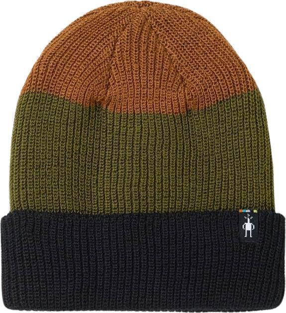 Cantar Colorblock Beanie - Winter Moss 1