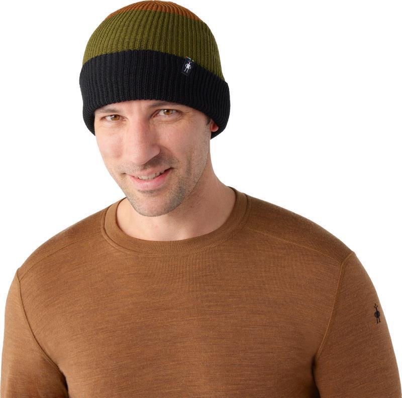 Cantar Colorblock Beanie - Winter Moss 2